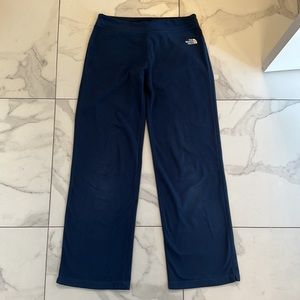 The North Face Fleece Wide leg Pant in Dark Blue size Small Women’s